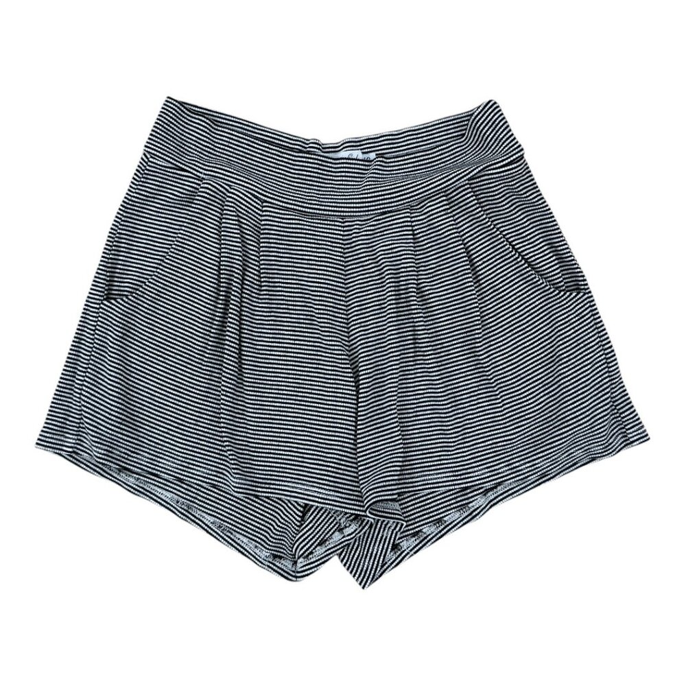 Fighting Eel Shorts Om, XS, Black/White Narrow Stripes